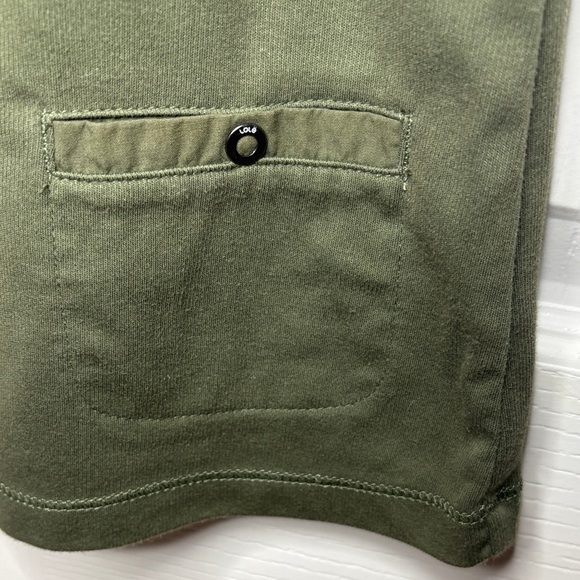 Lole Forest Green Buttoned Short Sleeve Tee - Picture 3 of 8